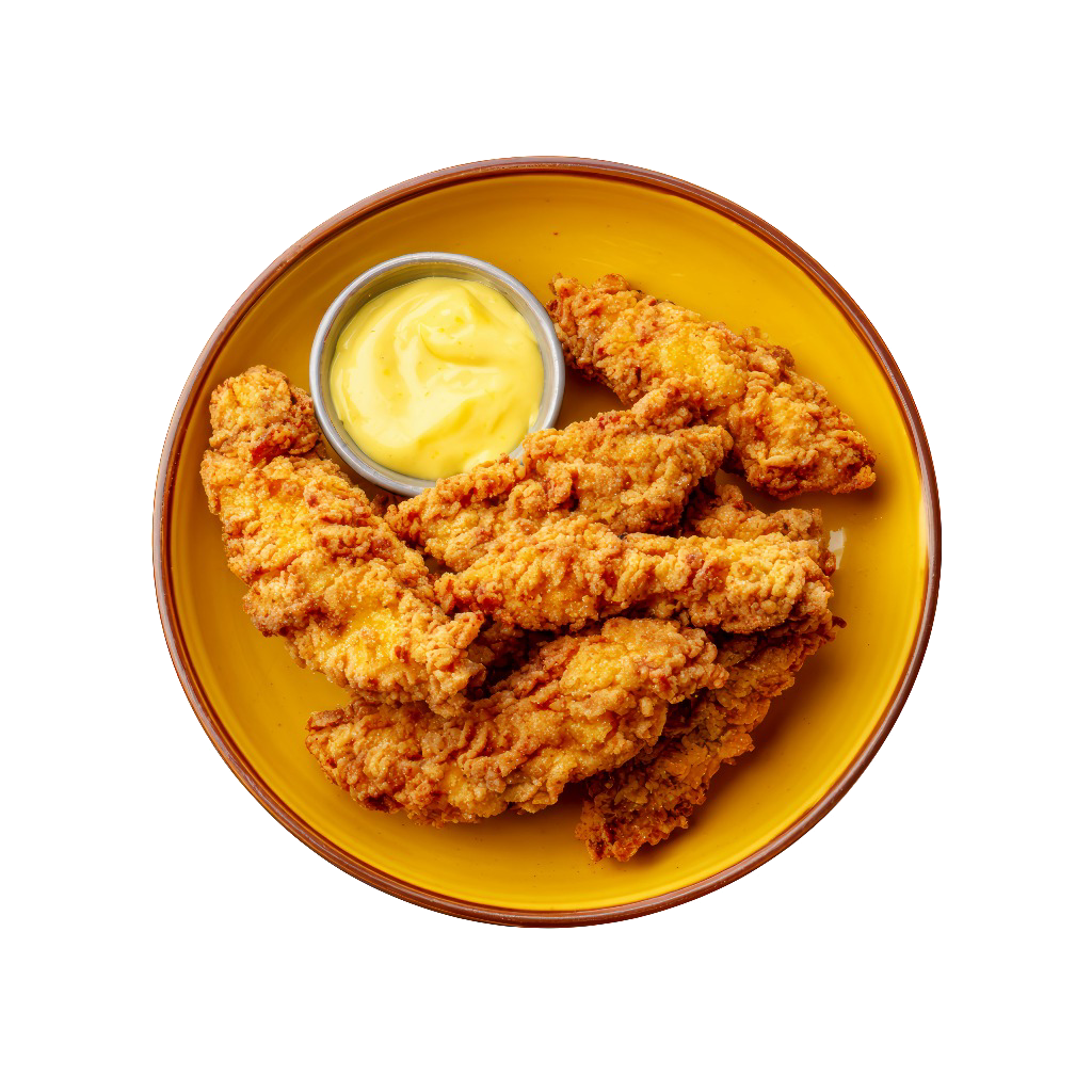 A-Class Crispy Chicken Strips & Melted Dip